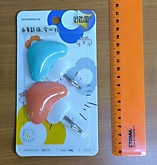Крючки 2шт на блистере 1,5кг HTX-077 (40)