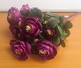 Цвет. Камелия 18 голов 6 веток 35см МП-4 (40/1200)