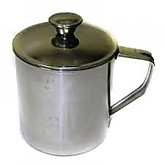 Кружка нерж. с крышкой 10см KB10/TB110 (1/144)