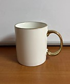 Кружка ДХБ 350мл /золотая ручка SDM022-G (72)