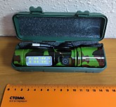 Фонарь аккумуляторный в футляре WCD-603