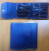 Маникюрный набор 12 предм. кожан. чехол 16159/9 (12/120)