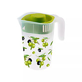 Кувшин пласт. с крышкой 2л Fresh Олива С1750100 (8)