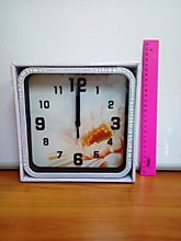 Часы* Трещинки 20х20 квадратные (40)