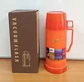 Термос стеклянная колба + кружка 0,6л 1644-2 (36)