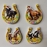 Магнит керам. подкова Лошадь BW916 (12/288)