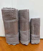 Пол-це ХБ вафельное однотон 50х90 (6)