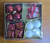 Набор украшений на елку "мини" 9155-18 (288)