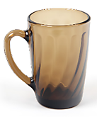 Кружка стекл. ELICA 300мл Дымка (обрешетка) (60)