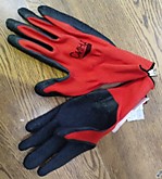 /перч/с обливной ладонью Синд красные 