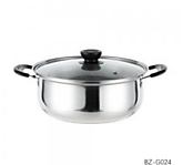Кастрюля металл.28см.BZ-G028