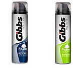 Пена д/бритья ГИББС 200мл в ассорт. (24)