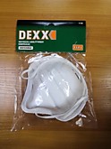 Полумаска техническая коническая DEXX FFP1 с фильтром (10)