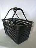 Корзина пласт хозяйственная черная (5)