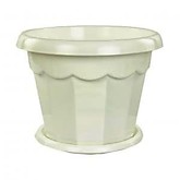 Горшок цв Гармония 2,5л с подд. белый 174255 (30)