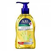 Мыло жидкое AURA 300мл в ассортименте (12)