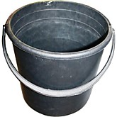 Ведро пласт 10л черное г.Самара (10)