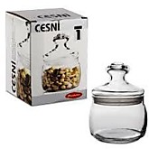 Банка стекл. Cesni с крышкой 500мл (12)