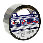 Лента клейкая металлизированная 48мм х 50м UNIBOB ИУ арт.39117 (36)