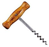 Штопор с дерев. ручкой Буравчик (10/500)