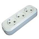 Колодка на удлинитель 3 гнезда 10А (70)