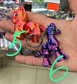 Брелок пласт. 3D Лошадь WT-1/3 (25) 