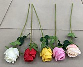 Цвет. Роза 1шт стебель 46см 