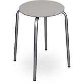 Табурет 4 ножки Эконом круг. сиденье (серый) ДСП ТЭ2 (1)