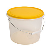 Контейнер кругл. с гермет. крышкой  4л Бриг (20)