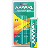 Клей Алмаз (Холодная сварка д/сантехники) 58гр блистер (60)