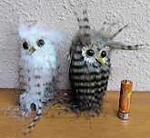 Украшение подвесное Сова 13см 61-8 (12/480)