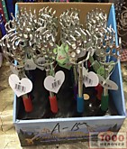 Массажер-чесалка "Лапка" телескоп. ручка TY-8 (24/50/288)