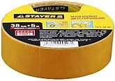 Лента клейкая двустор. на полипропил. основе  5м (38мм) STAYER MASTER (72)