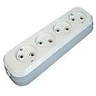 Колодка на удлинитель 4 гнезда 10А (50)