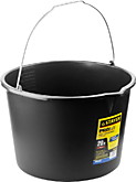 Ведро пласт 20л черное с носиком STAYER (1/50)