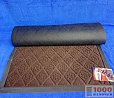 Коврик придверный однотонный 50х80 прямоуг. 01117