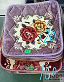 Сиденье мягкое д/стула квадр. цветы 40х40 А-5 (100)