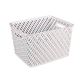Корзина пласт Плетенка 350х290х225 бел. 129180 г.Октябрьский (8)