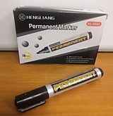 Маркер черный Люкс 8001 (10/120)