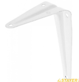 Уголок-кронштейн  75х100мм белый STAYER MASTER (12)