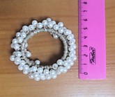 Резинка д/волос Жемчуг мелкий (60)