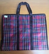 Сумка клетчатая D45 45-38-19 (20/200)