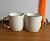 Кружка ДХБ 350мл /золотая ручка SDM020-G (72)