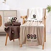 Пол-це 35х75 м/фбр.вышивка Цветы (10)