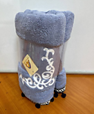 Пол-це 70х140 м/фбр.вышивка Цветы (10)