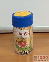 Зубочистки Цветок YQ02 (12/600)