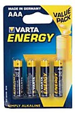 Батарейка VARTA ААА 1шт (блистер) (200)