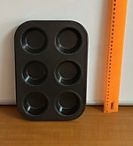 Форма д/выпечки антиприг. 6 ячеек BKL6601-6