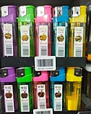 Зажигалка карманная простая А6170 (50/2000)