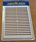 Решетка вентиляционная с сеткой 175х240 (10)